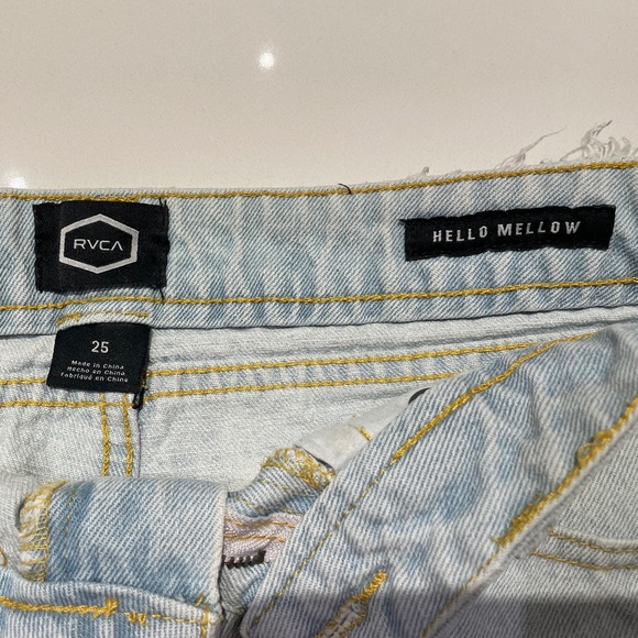 RVCA Hello Mellow Denim Shorts - Picture 3 of 3